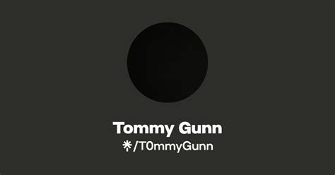 Tommy Gunn Instagram Tiktok Linktree