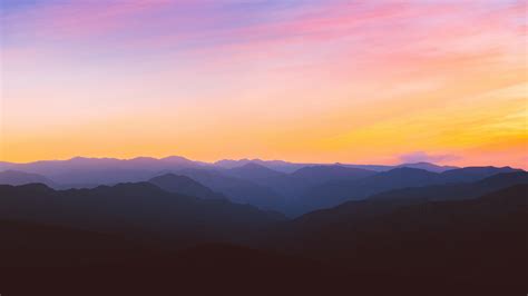 Sunset Mountains 5k Wallpapers Hd Wallpapers