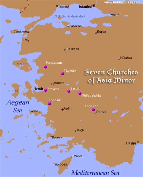 Seven Churches Of Asia Minor