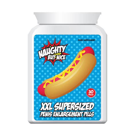 Naughty But Nice Xxl Supersized Penis Enlargement Pills Extreme Penis