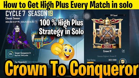 🇮🇳day 26 How To Get High Plus In Solo Bgmi Solo Conqueror Rankpush Tips C6s19 Youtube