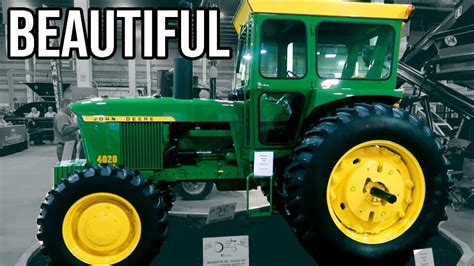 Perfectly Restored John Deere 4020 4wd Cab Tractor Youtube