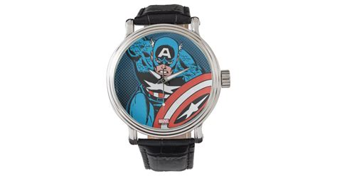 Captain America Run Wrist Watch