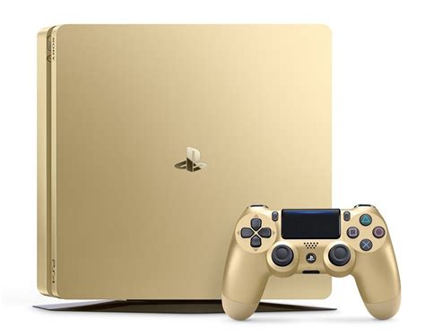 Playstation 4 games, consoles & accessories all departments audible books & originals alexa skills amazon devices amazon pharmacy amazon warehouse appliances apps & games arts, crafts. PlayStation 4 Slim 1TB Gold Console 711719510048 | eBay
