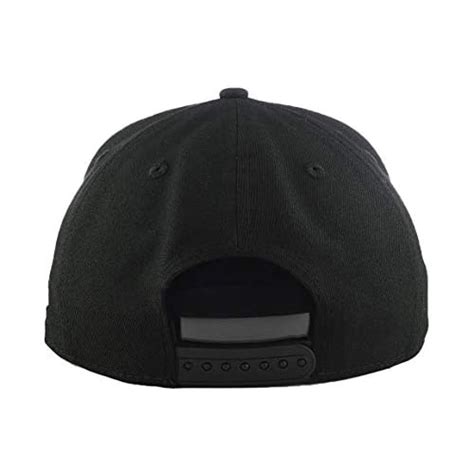 New Era 9fifty Blank Black Adjustable Custom Cap At Mens Clothing