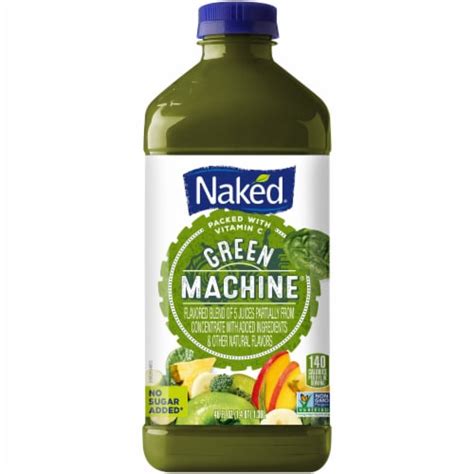 Naked Juice Green Machine No Sugar Added 100 Juice Smoothie Drink 46 Fl Oz King Soopers