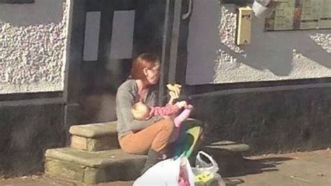Mother Labelled Tramp For Breastfeeding In Public Bbc News