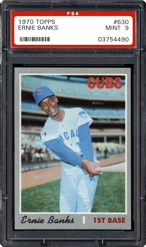 Maybe you would like to learn more about one of these? 1970 Topps Ernie Banks | PSA CardFacts™