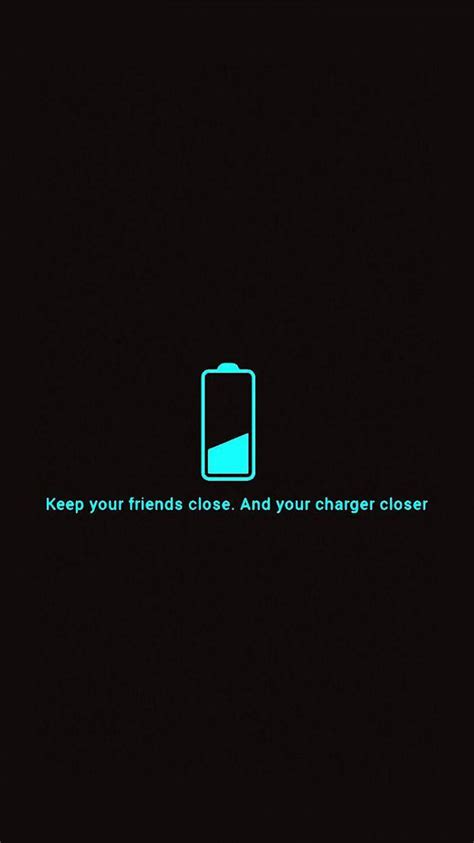 Download Funny Phone Charger Wallpaper