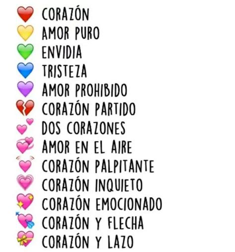 Qué Significa Cada Corazón 💛💚💙💜💔💕💞💓💗💖💘💝 Frases Sentimentales