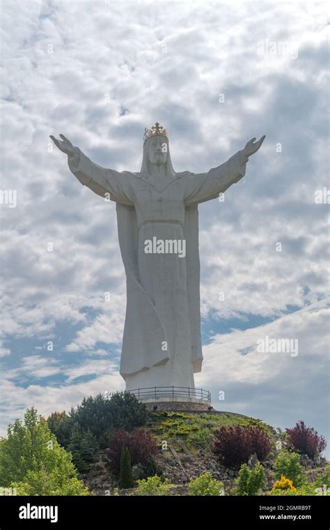 Swiebodzin Poland June 1 2021 Worlds Tallest Statue Of Jesus