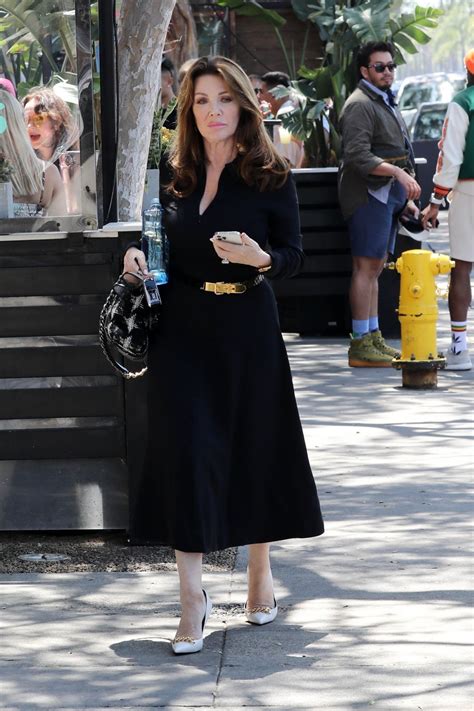 Lisa Vanderpump - Filming Vanderpump Rules at Tom Tom Restaurant in