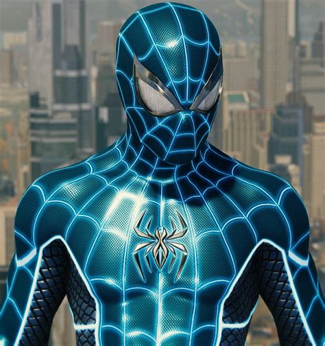 Blue Spiderman