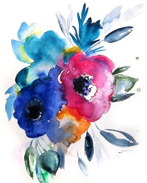 Floral No9 By Christine Lindstrom On Artfully Walls Floral