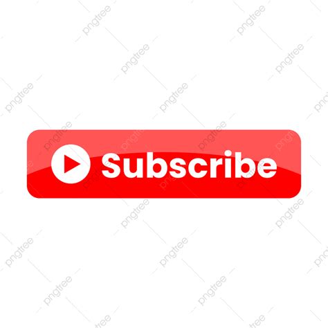 Subscribe Button Vector Art Png Subscribe Button Png Red Square