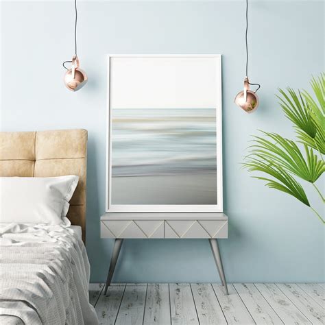 Modern Beach Decor Spring Shore Relaxing Wall Art For Your Coastal Cottage