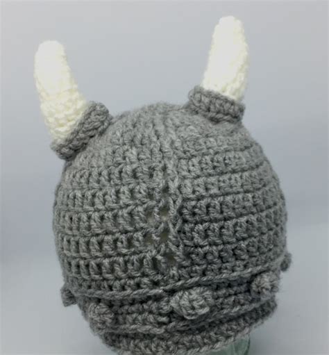 Crochet Viking Hat Newborn Viking Hat Baby Viking Photo Etsy