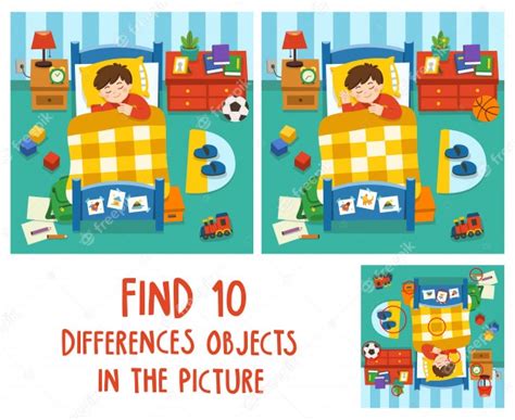 Find 10 Differences Images Free Vectors Stock Photos And Psd