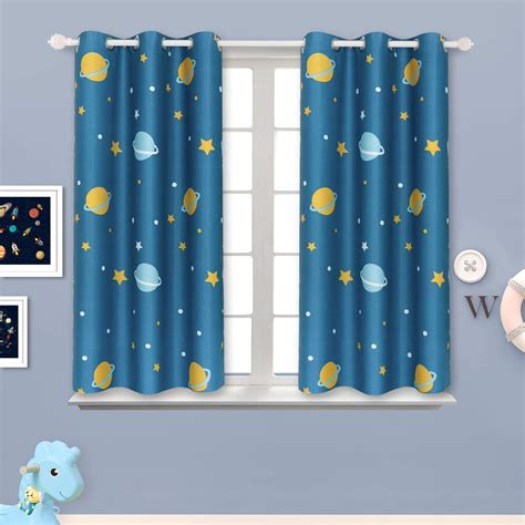 Bgment Boys Bedroom Blackout Curtains Grommet Thermal Insulated Room