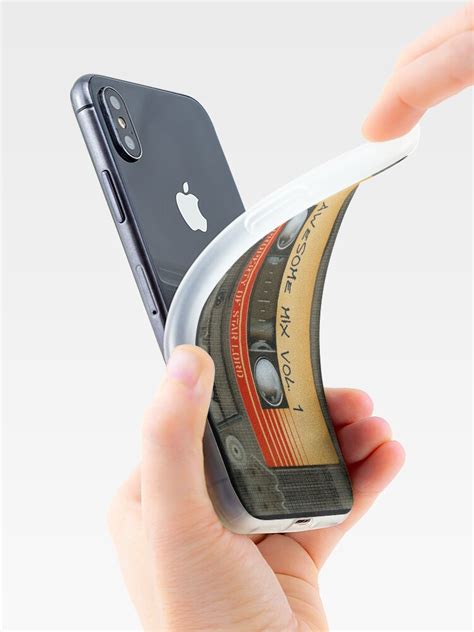 Awesome Transparent Mix Cassette Tape Volume 1 Iphone Case And Cover By