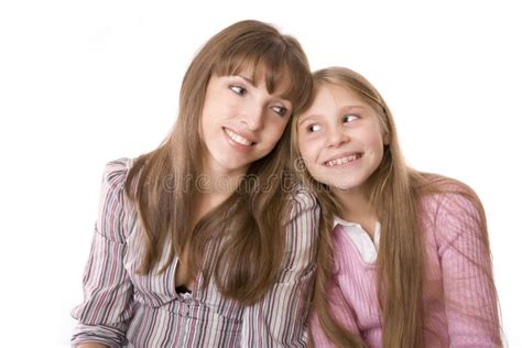 Mother And Daughter Stock Image Image Of Closeness Faces 3478281
