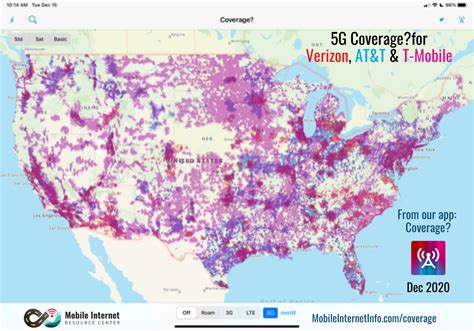 Current G Coverage Map