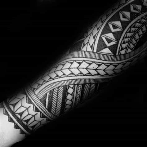 Polynesian Tribal Tattoo By Blaze Forearm Band Tattoos Boy Tattoos Riset