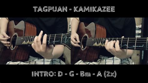 Tagpuan Kamikazee Guitar Chords Acoustic Youtube