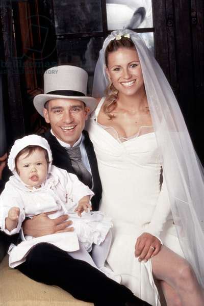 Eros Ramazzotti And Michelle Hunziker Newlyweds With Their Daughter