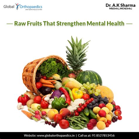 Raw Fruits That Strengthen Mental Health