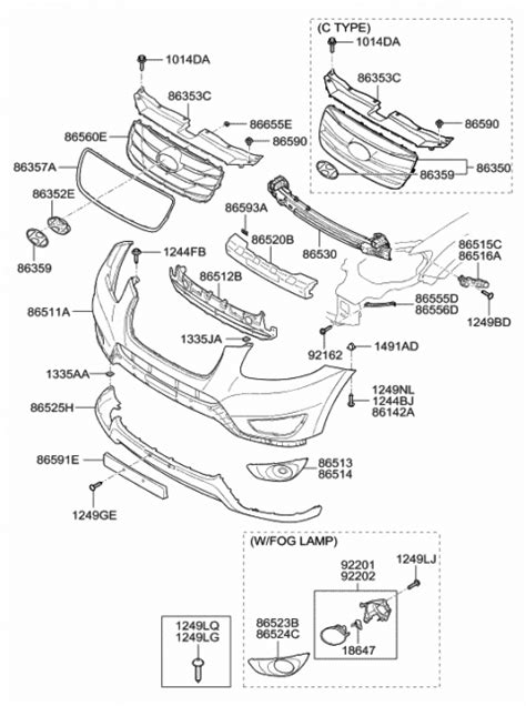 Hyundai Santa Fe Parts Diagram Reviewmotors Co