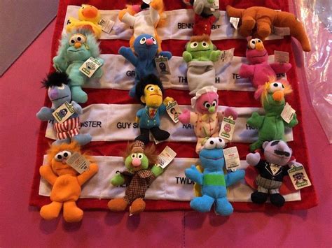 Complete Set Of New 24 Kelloggs Sesame Street Mini Beans With Banner All Tags 1914313568