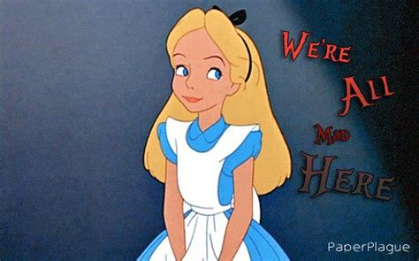 Alice In Wonderland Disney  Crazy Insane Darkhumor Alice In