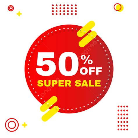 Sale Off 50 Png Transparent Super Sale 50 Off Tag Vector Png Sale 50