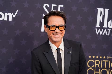 Robert Downey Jr Says It Was For The Best That He Didnt Win An Oscar