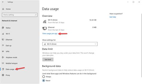 How To Clear Data Usage In Windows 10