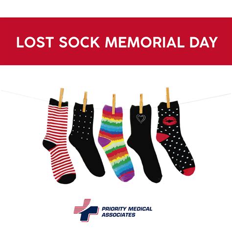 May 9 recognizes a fun and unique holiday, National Lost Sock Memorial