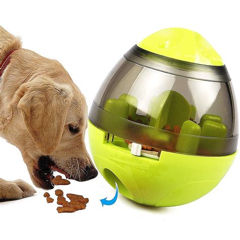 B Bascolor Dog Toys Interactive Tumbler Ball Food Dispensing IQ Puzzle Toy for Dogs ** Hope you