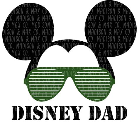 Disney Dad SVG Disney Inspired SVG SVG Files Kids Svg | Etsy