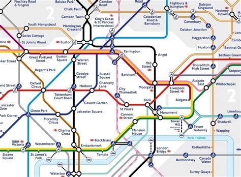 Central Line London Underground Map Dayna Ernesta