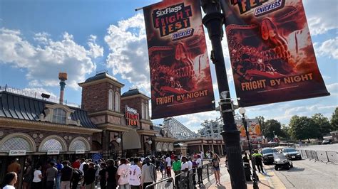 Six Flags Over Georgia Fright Fest Opening Night 2022 | House POVs