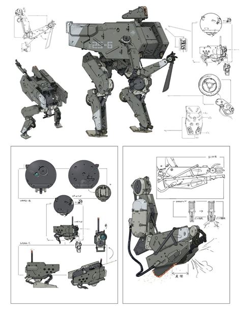 Walker Gear Art Metal Gear Solid V Art Gallery Gear Art Metal Gear