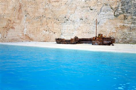 The Story Of The Zakynthos Shipwreck Beach