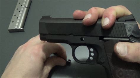 Colt Defender 1911 Disassembly And Assembly Field Strip