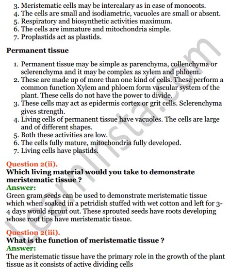 Selina Concise Biology Class 7 Icse Solutions Chapter 1 Plant And