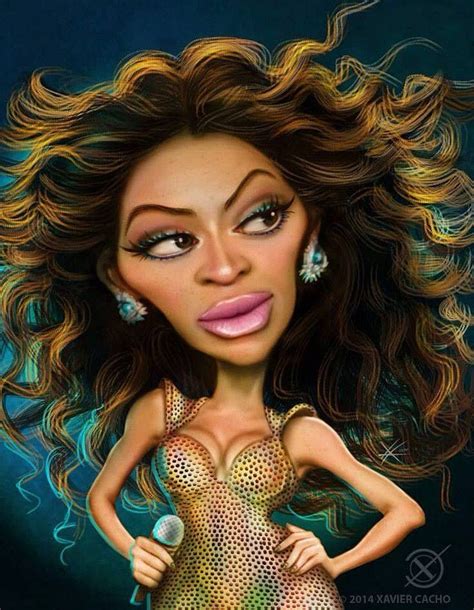 Beyoncé Cartoon Faces Funny Faces Cartoon Art Funny Caricatures