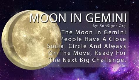 Moon In Gemini Sun Signs