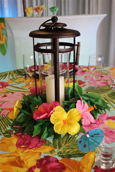 Top Centerpiece Ideas For Luau Party