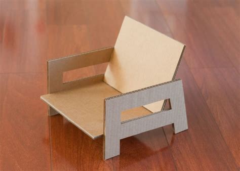 How To Make A Chair Out Of Cardboard Jennine Milne