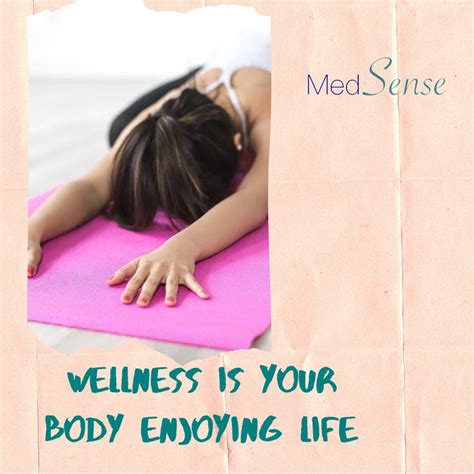 Wellness Is Your Body Enjoying Life Enjoy Life Massage Quotes Neck Massage